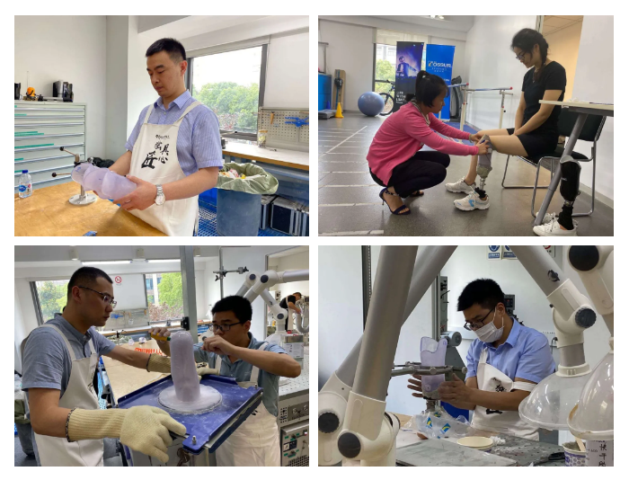 德誠(chéng)義肢榮獲“小腿TSB與優(yōu)易迪接受腔黃金裝配資格認(rèn)證”